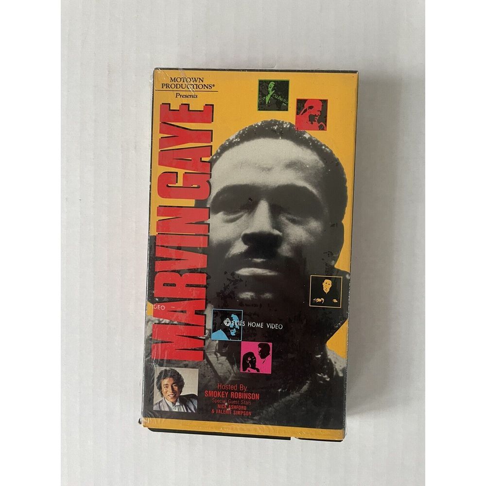 Motown on Showtime -‎ Marvin Gaye VHS Tape Hosted by Smokey Robinson Vtg